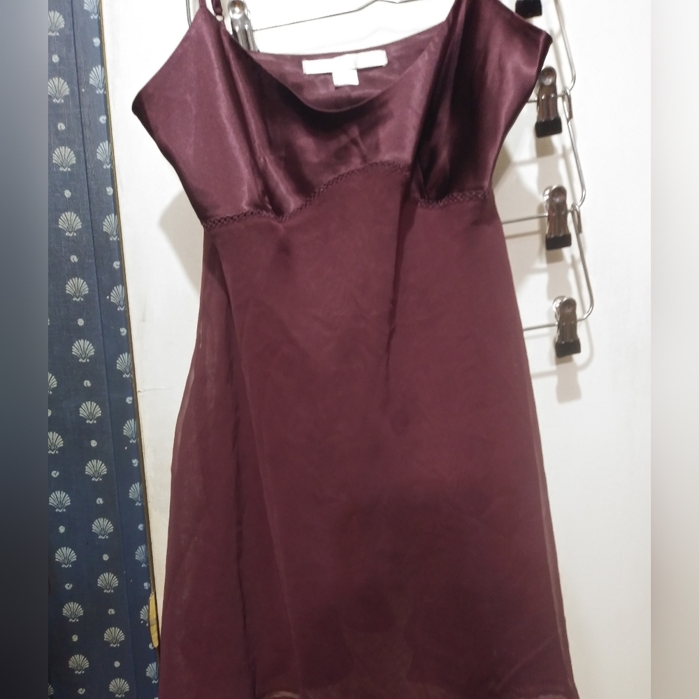 Victoria secret satin gown